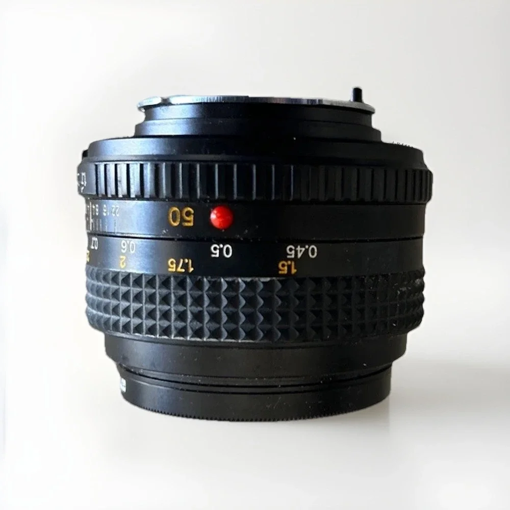 Minolta MD 50mm f/1.7 Manual Focus Lens Rokkor-X Vintage Japan TESTED